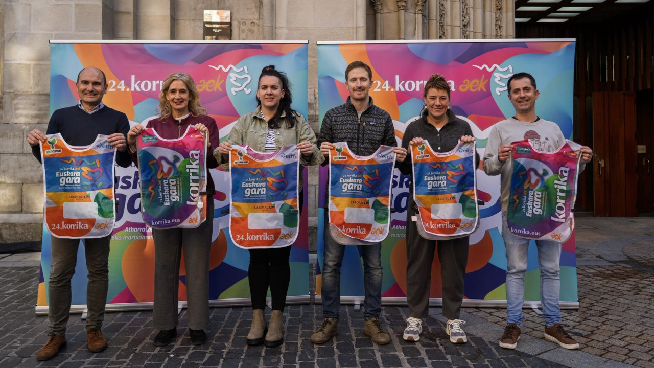 Korrika 2025en petoaren aurkezpena